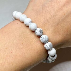Howlite Natural Gemstone Bracelet